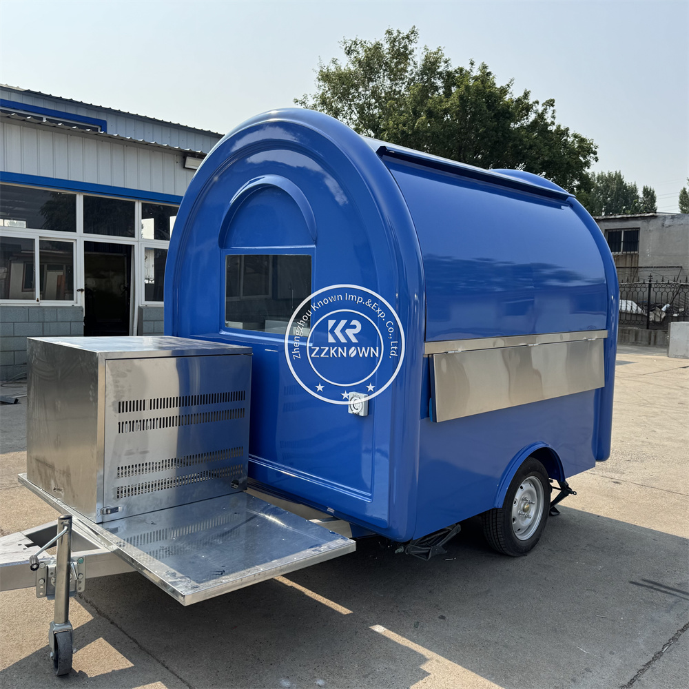 Outdoor Mobile Bar Trailer Tru - Food Snacks Vending Machine incelemesi ve fiyatı