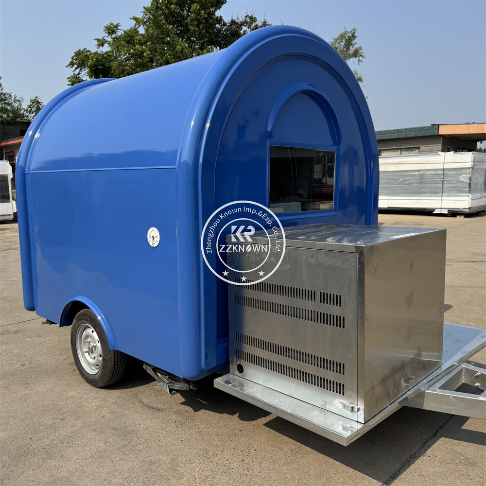 Outdoor Mobile Bar Trailer Tru - Food Snacks Vending Machine incelemesi ve fiyatı