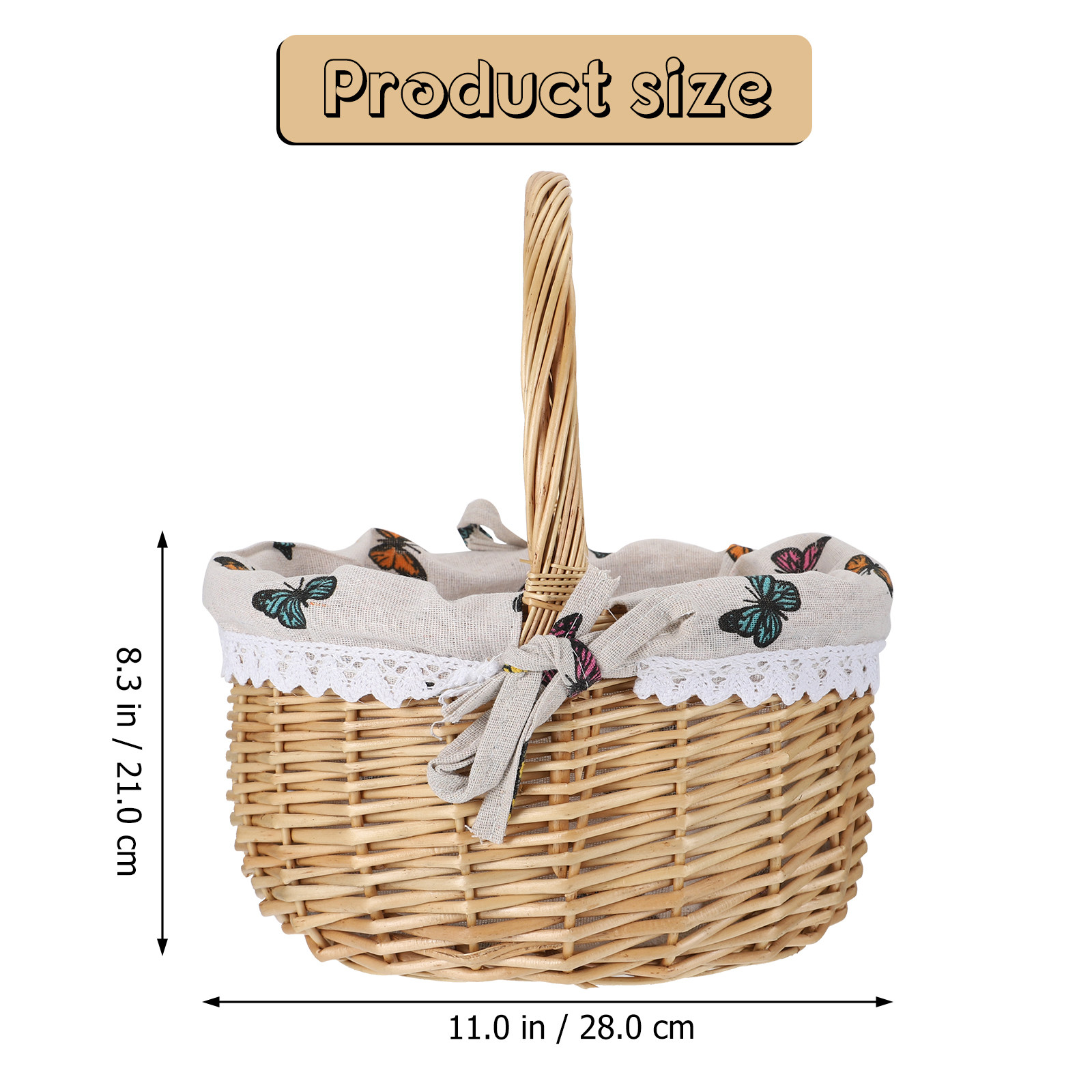 Rattan Storage Baskets Wicker  - Snacks Food Gift Baskets incelemesi ve fiyatı
