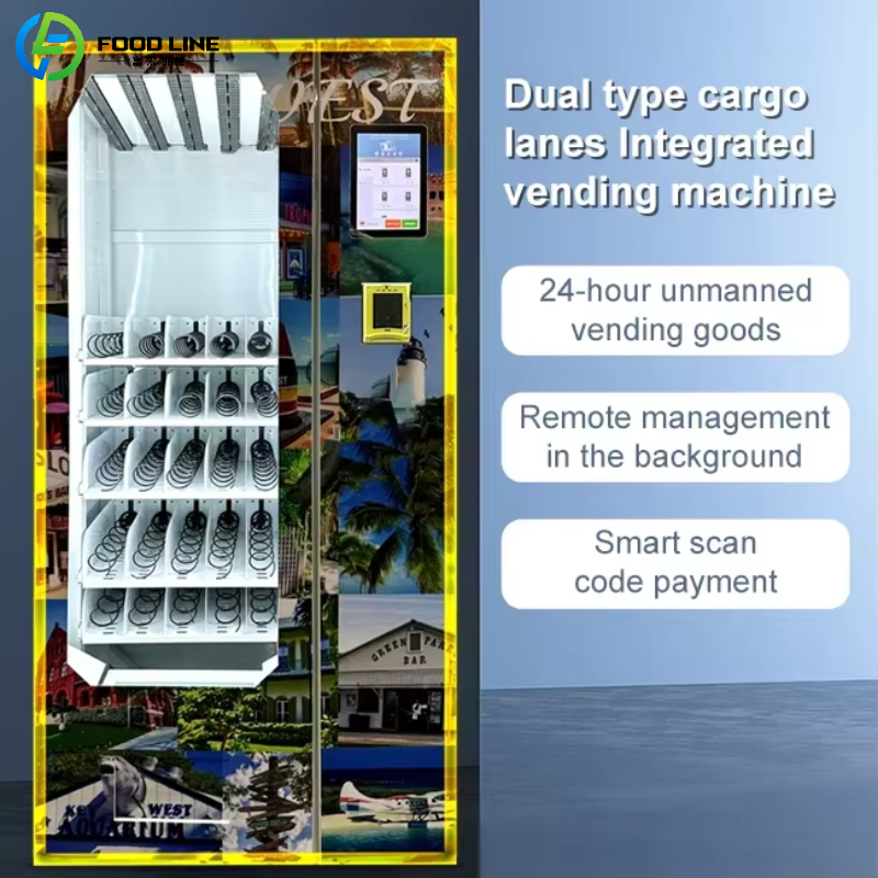 Customized Automatic Snacks &  - Food Snacks Vending Machine incelemesi ve fiyatı